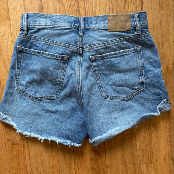 Aeropostale Blue Denim Shorts - Picture 2 of 3